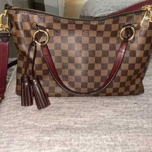 Louis Vuitton Brown Checkered Shoulder Bag